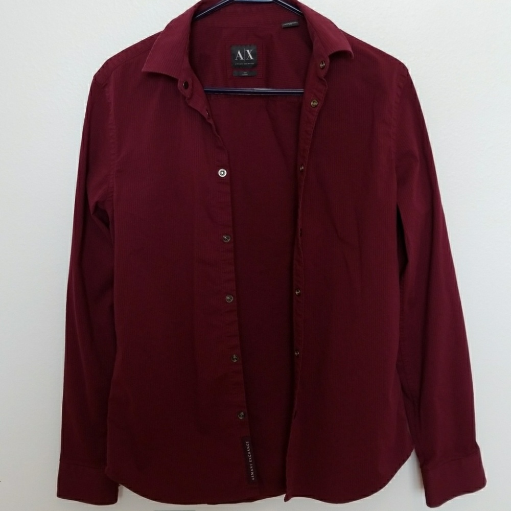 NEW Armani Exchange Men's Button Down